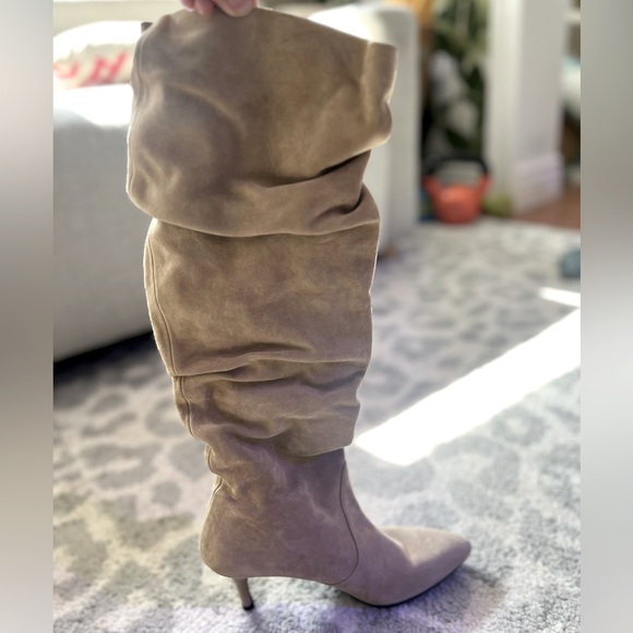 New Stuart Weitzman Lafayette Slouch Boots 5.5 - Picture 9 of 11